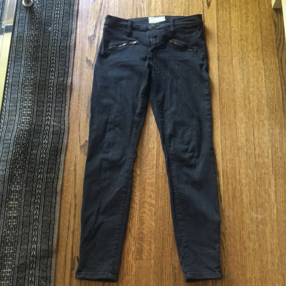 Current Elliot black, vintage washed jeans